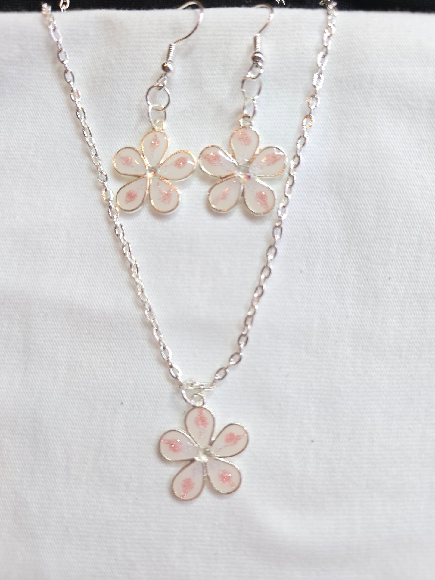 Ketting + oorbellen 25050