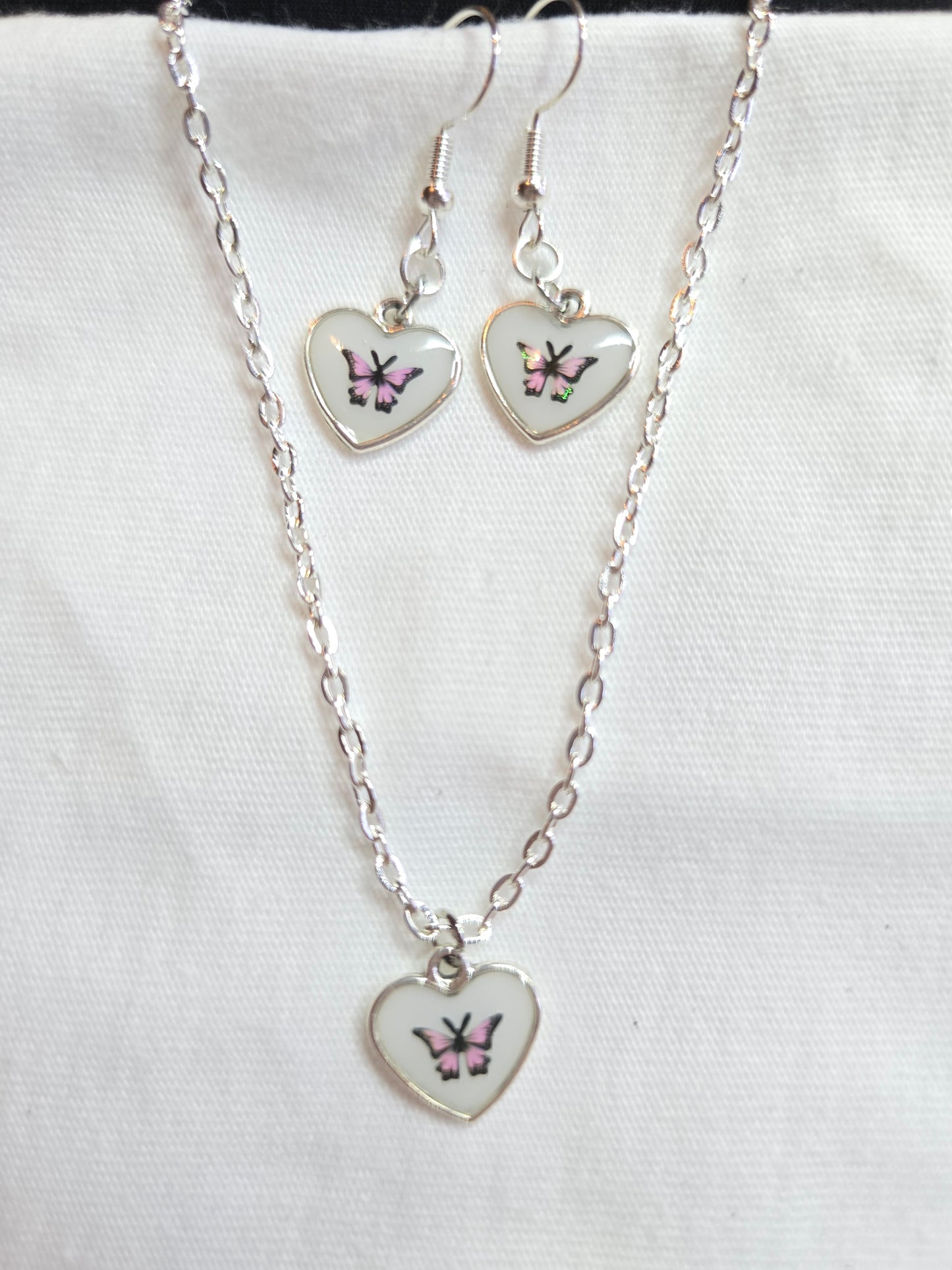 Ketting + oorbellen 25045